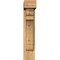 Ekena Millwork Olympic Block Smooth Bracket w/ Offset Brace, Western Red Cedar, 5 1/2"W x 16"D x 28"H BKT0604X16X28OLY05SWR - alternate 2